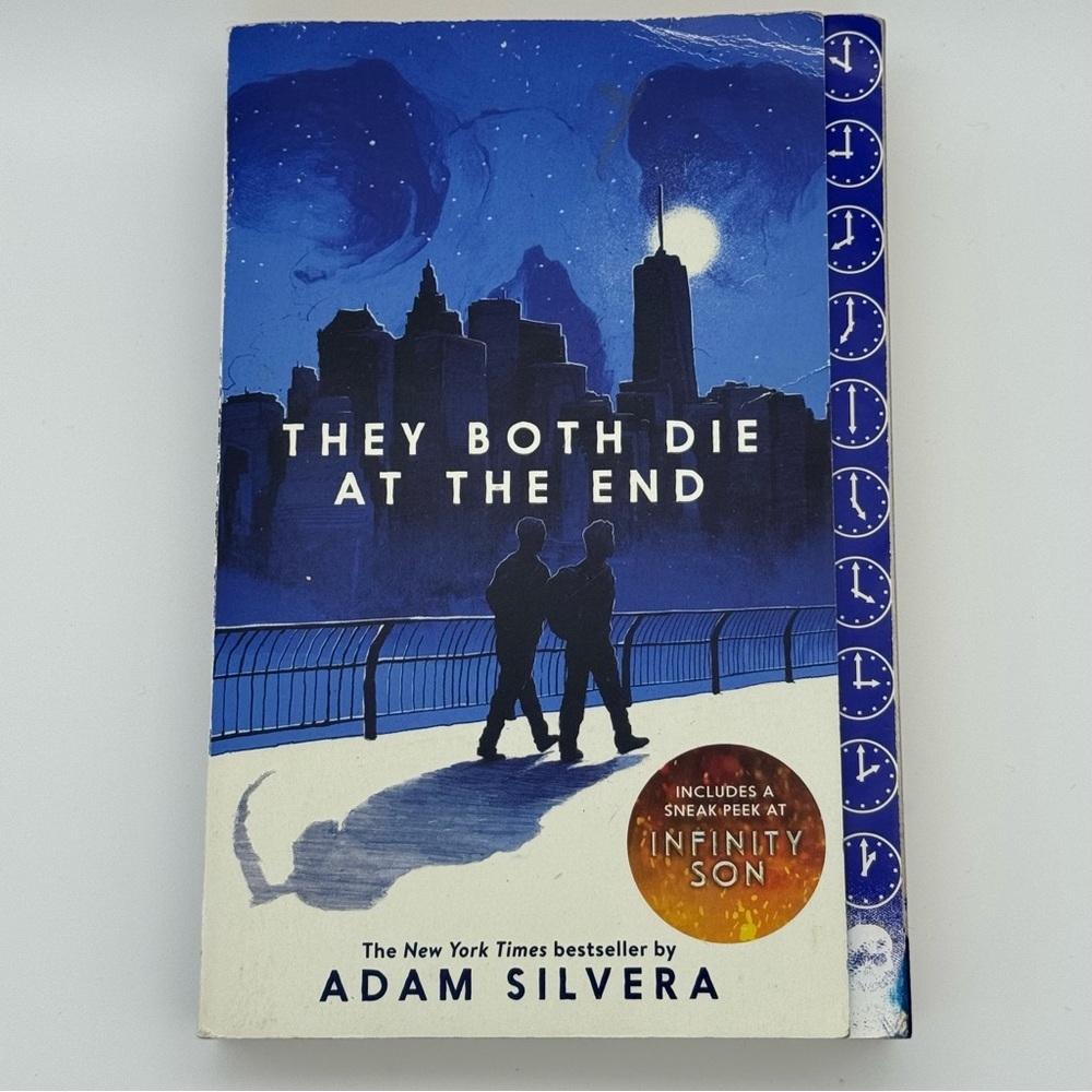 They Both Die at the End by Adam Silvera - Paperback